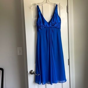 Beautiful lined chiffon dress